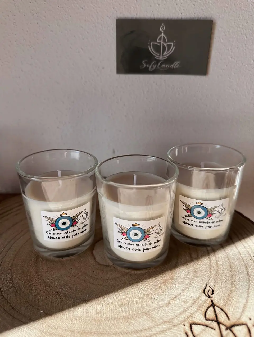 Vela Decorativa Olho da Inveja 2