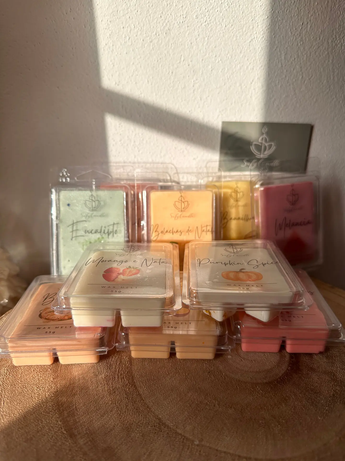 Wax Melts Aromáticos em Caixa 1