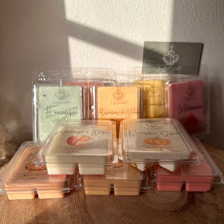 Wax Melts Aromáticos em Caixa 1