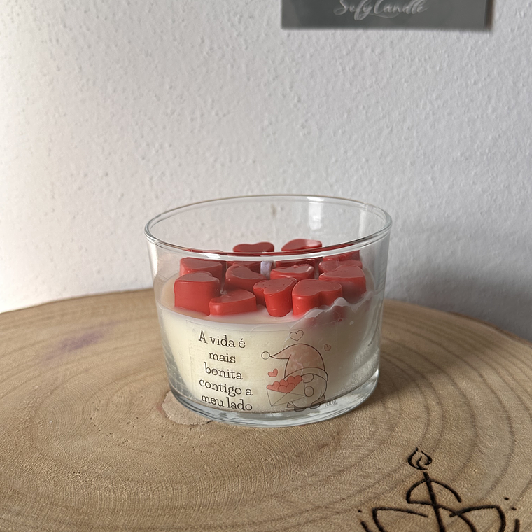 Vela com Mensagem Personalizada 1