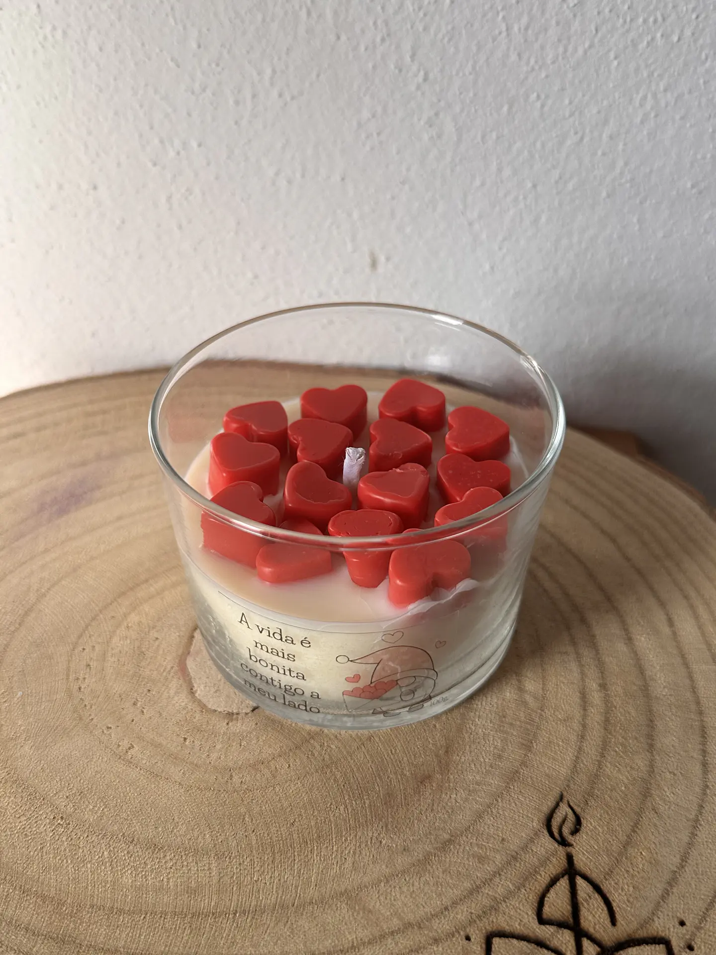 Vela com Mensagem Personalizada 2