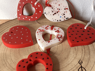 Ambientador em Cera – Coração