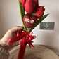 Bouquet de Tulipas em Cera – Amo-Te - Thumbnail 1