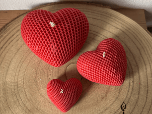 Vela Coração– Tamanho L