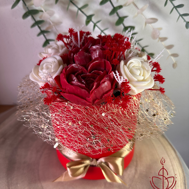 Bouquet de Velas Artesanais - Edição Amor 2