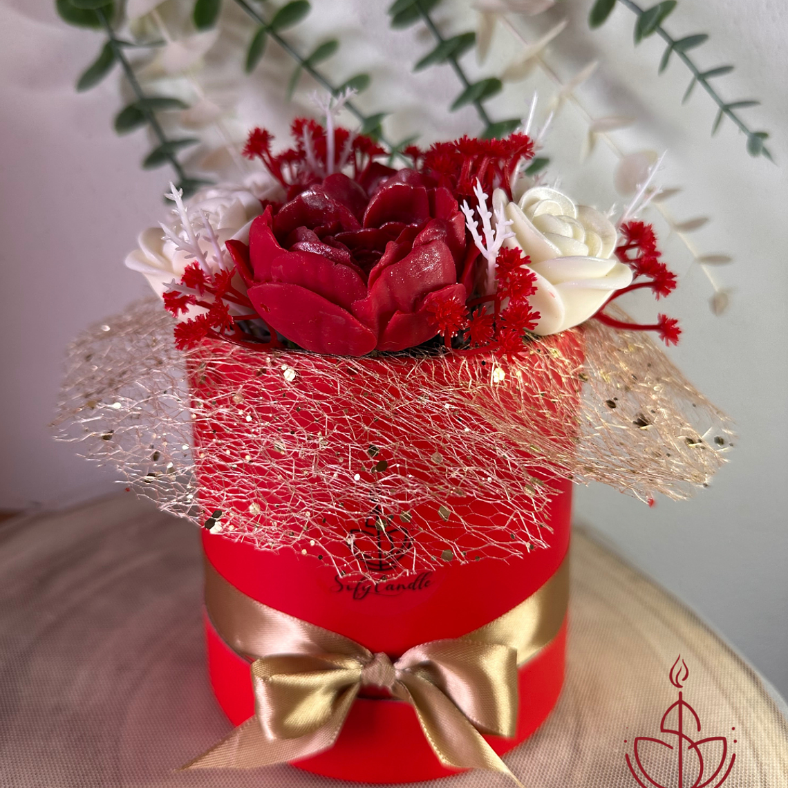 Bouquet de Velas Artesanais - Edição Amor 3