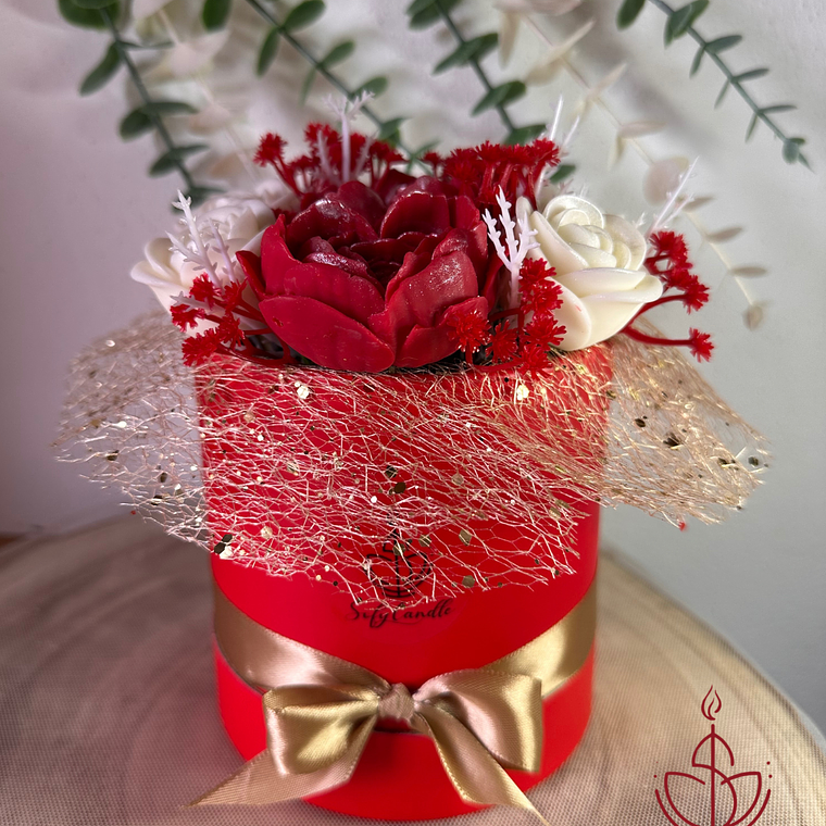 Bouquet de Velas Artesanais - Edição Amor 3