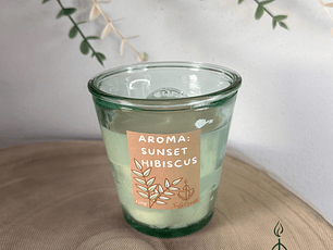 Vela em Recipiente Reciclável