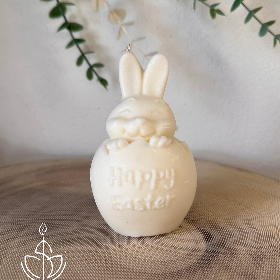 Vela Decorativa Coelho “Boa Páscoa” 1