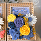 Moldura Personalizada Decorativa com Flores - Thumbnail 2