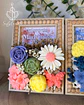 Moldura Personalizada Decorativa com Flores - Thumbnail 3