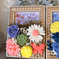 Moldura Personalizada Decorativa com Flores - Thumbnail 3