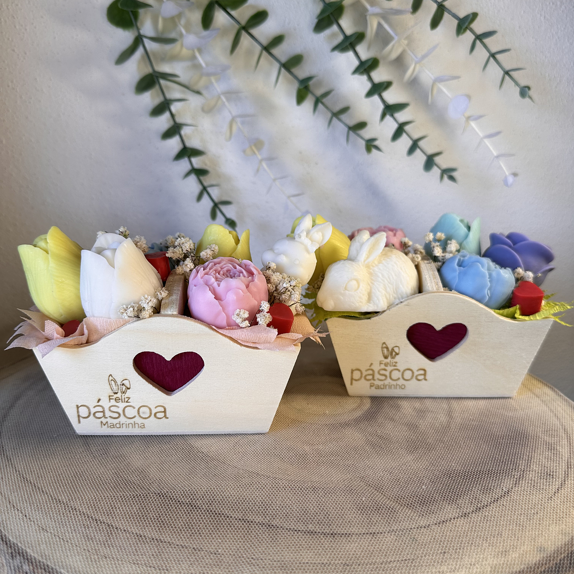 Cesta Floral Personalizada 1