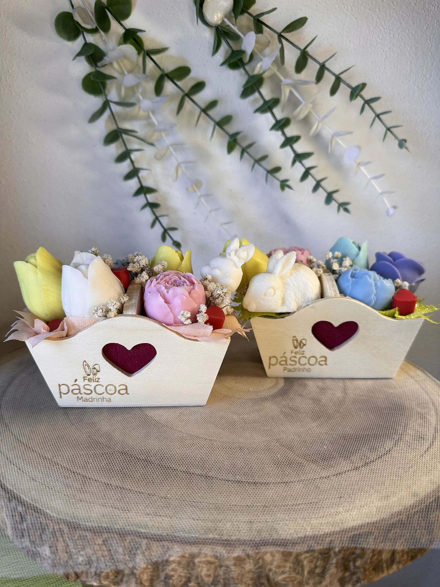 Cesta Floral Personalizada 1