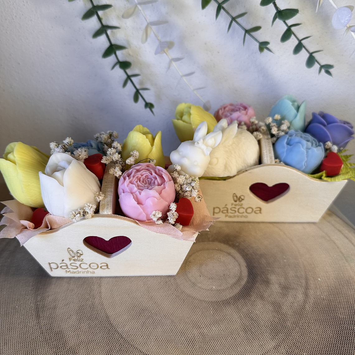 Cesta Floral Personalizada 2