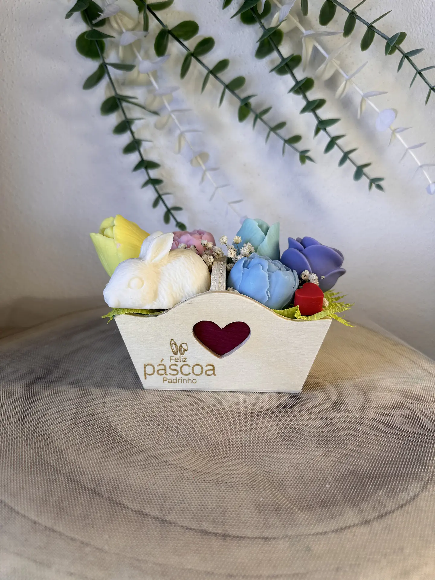 Cesta Floral Personalizada 3
