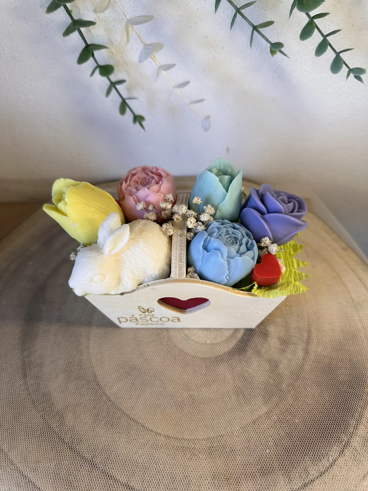 Cesta Floral Personalizada 4