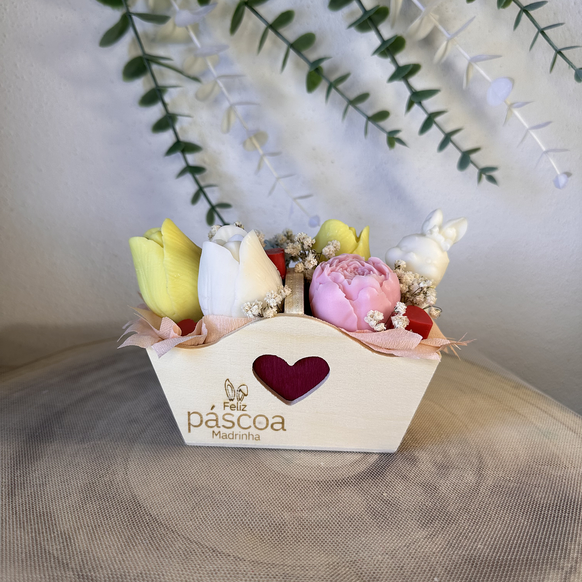 Cesta Floral Personalizada 5