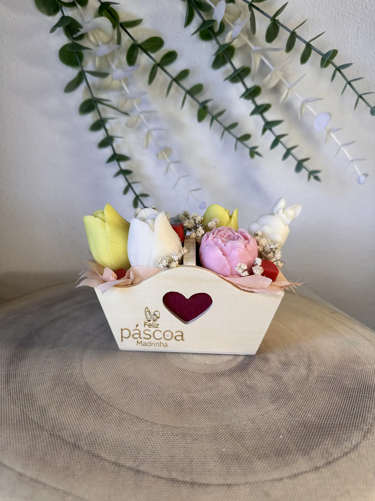 Cesta Floral Personalizada 5