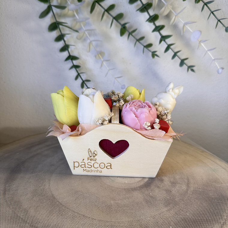 Cesta Floral Personalizada 5