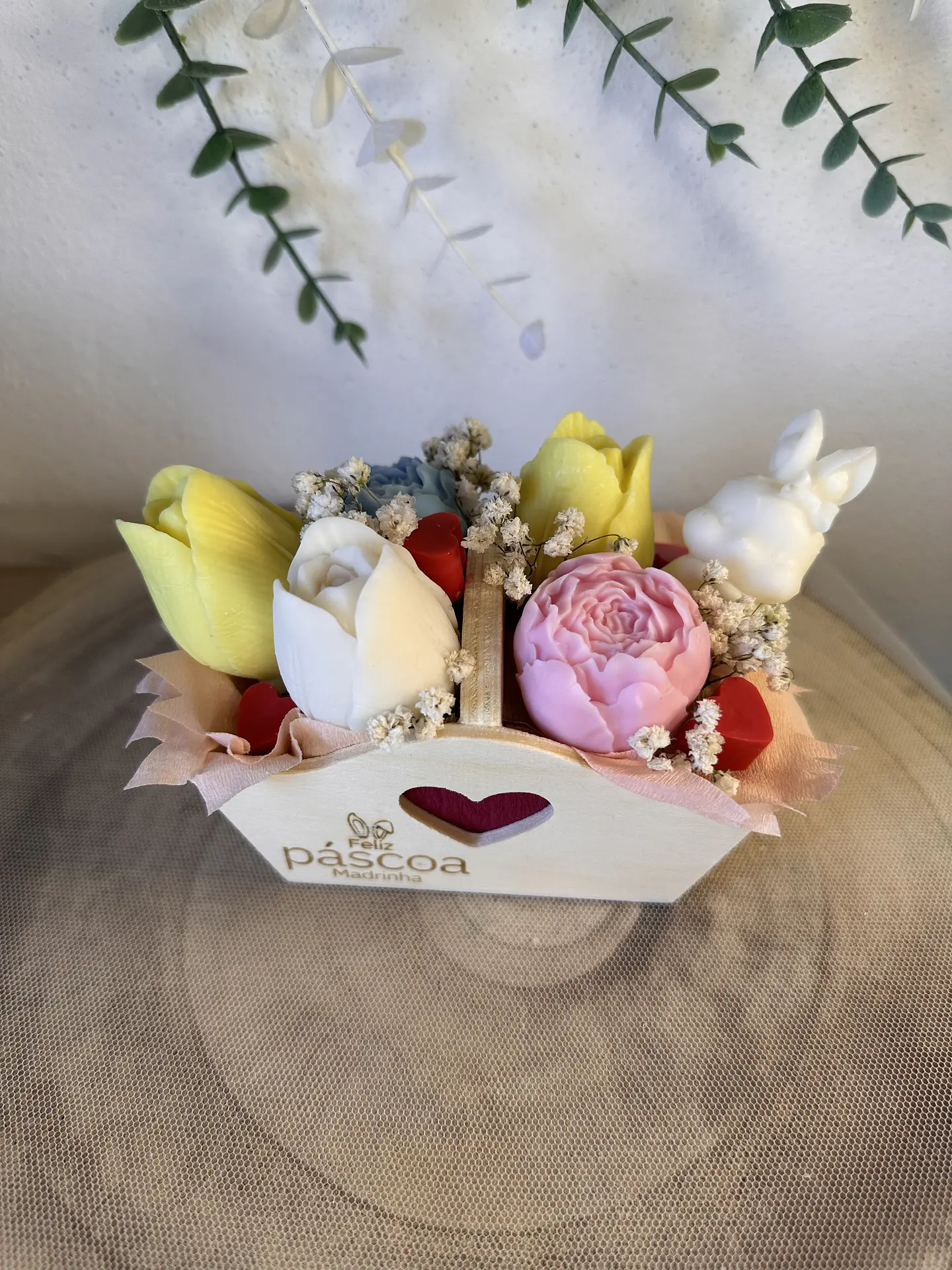 Cesta Floral Personalizada 6