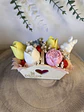 Cesta Floral Personalizada - Thumbnail 6