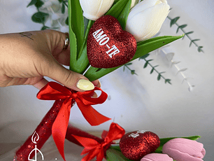 Mini Ramo de Tulipas