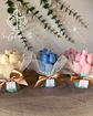 Mini Ramo de Tulipas com Etiqueta Personalizada - Thumbnail 1