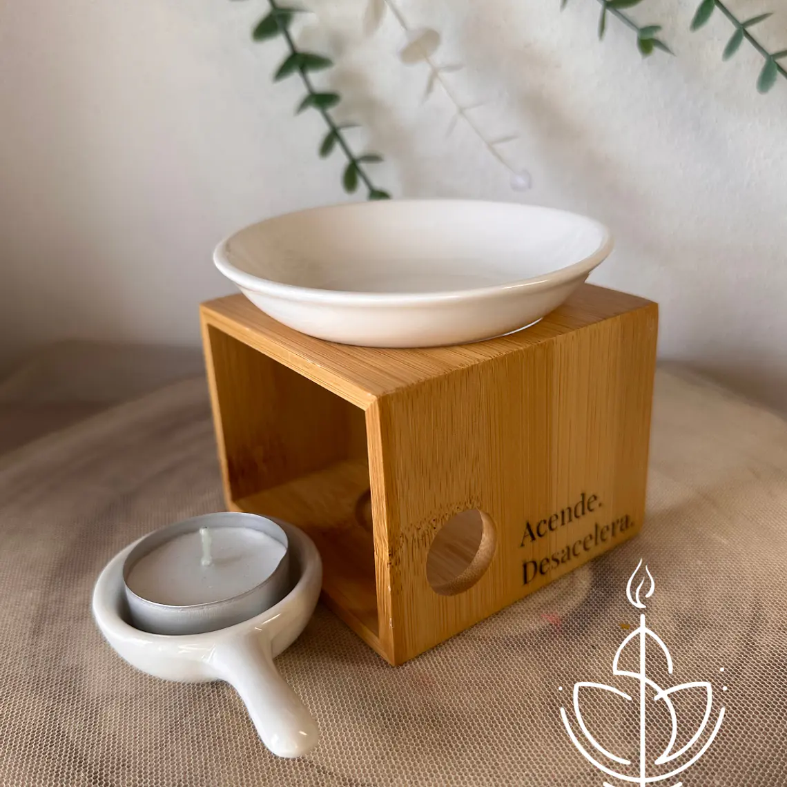 Queimador de Essência Max Melt em Madeira 2