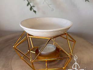 Queimador de Wax Melts – Estrutura Geométrica