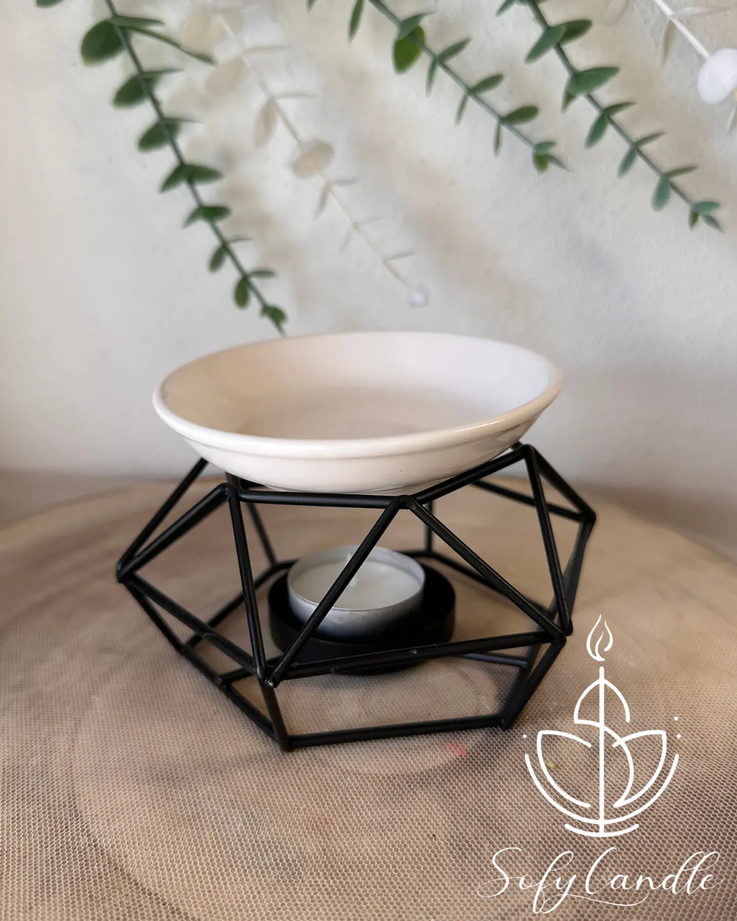 Queimador de Wax Melts – Estrutura Geométrica 2