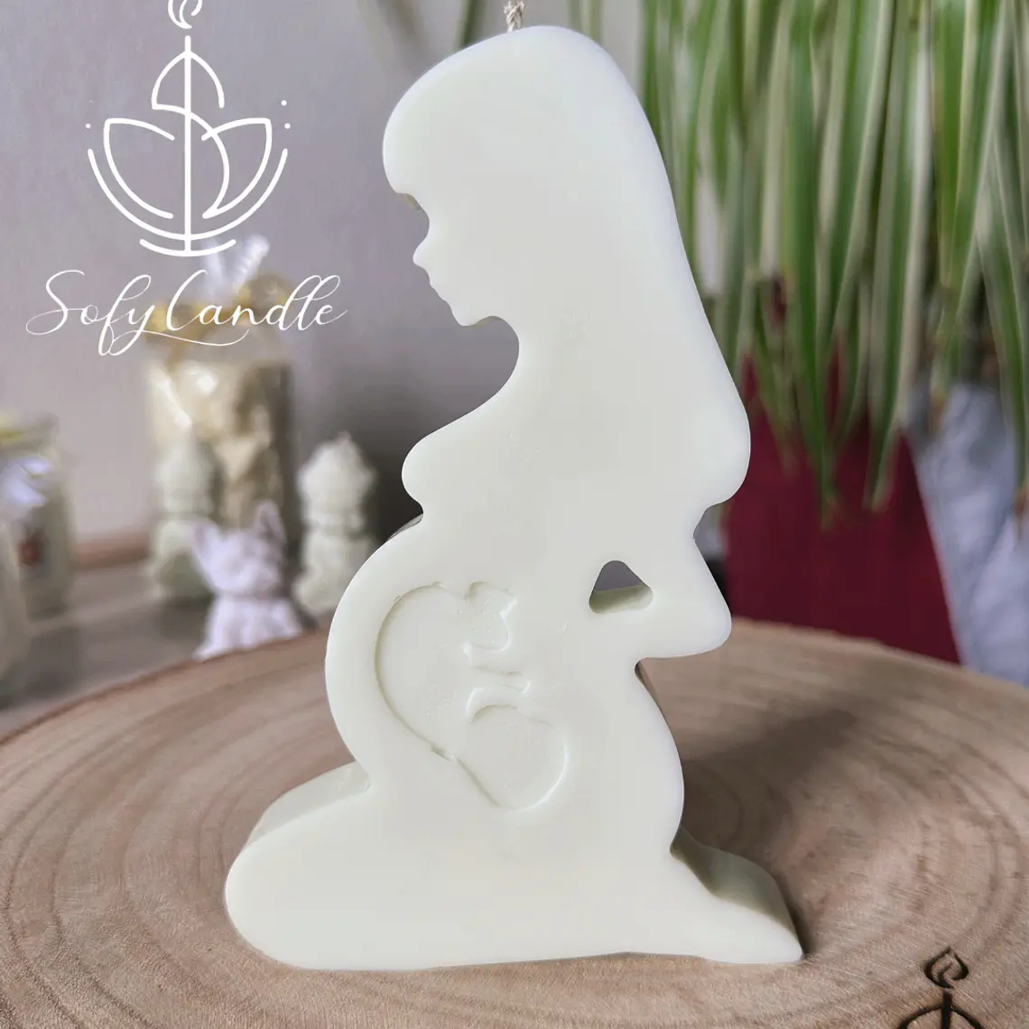 Vela Decorativa Gravidez – Maternidade 1