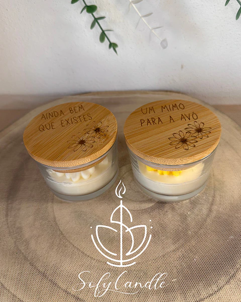 Copo Margarida com Tampa Personalizada