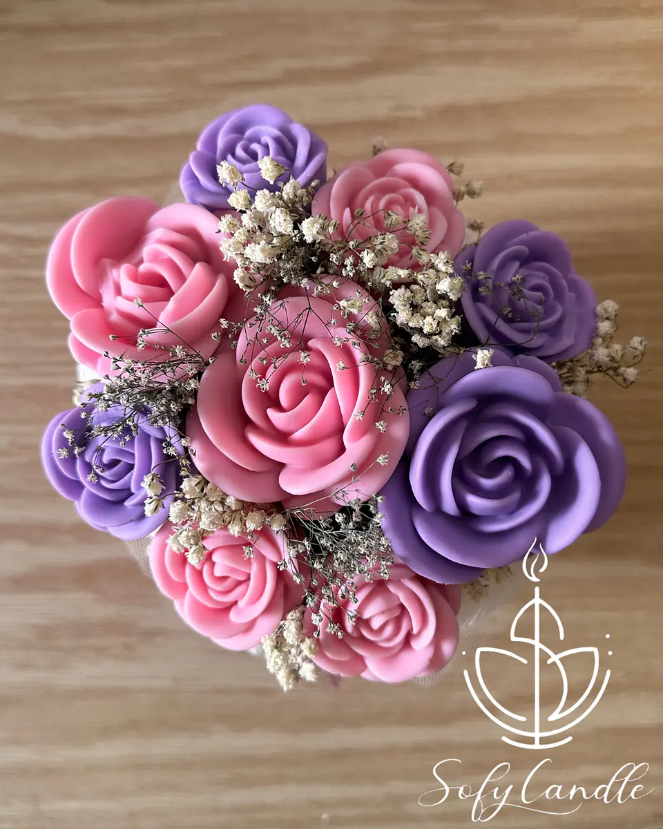 Bouquet de Rosas Personalizável com Mensagem 3