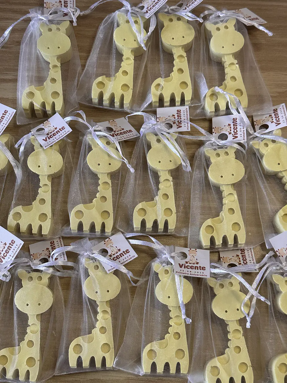 Lembrança Girafa Personalizada 1
