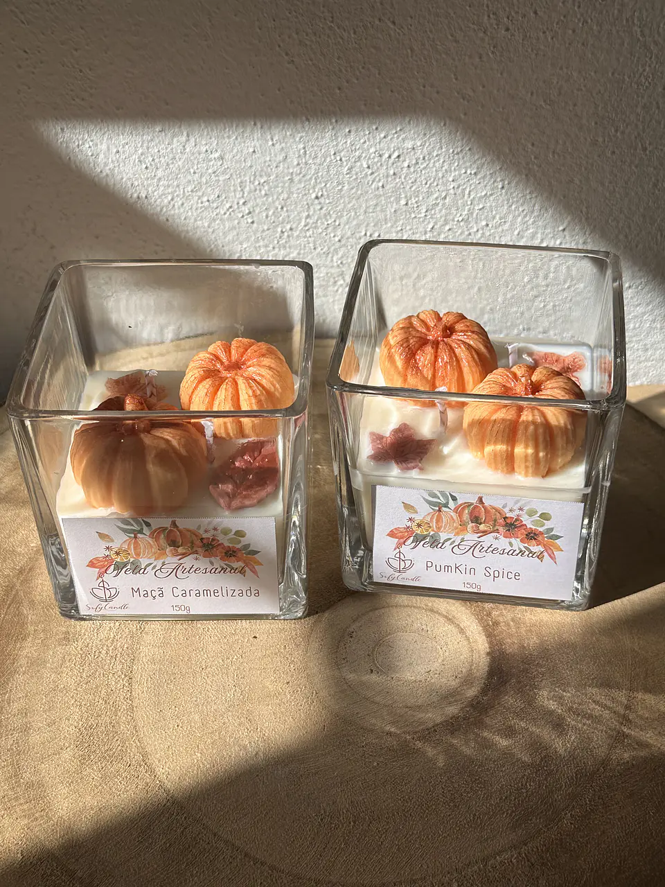 Vela Outonal com Abóboras – 150g 2
