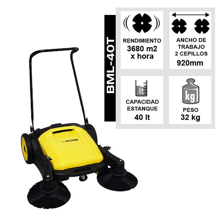 BARREDORA MANUAL 40 L SOIN 2