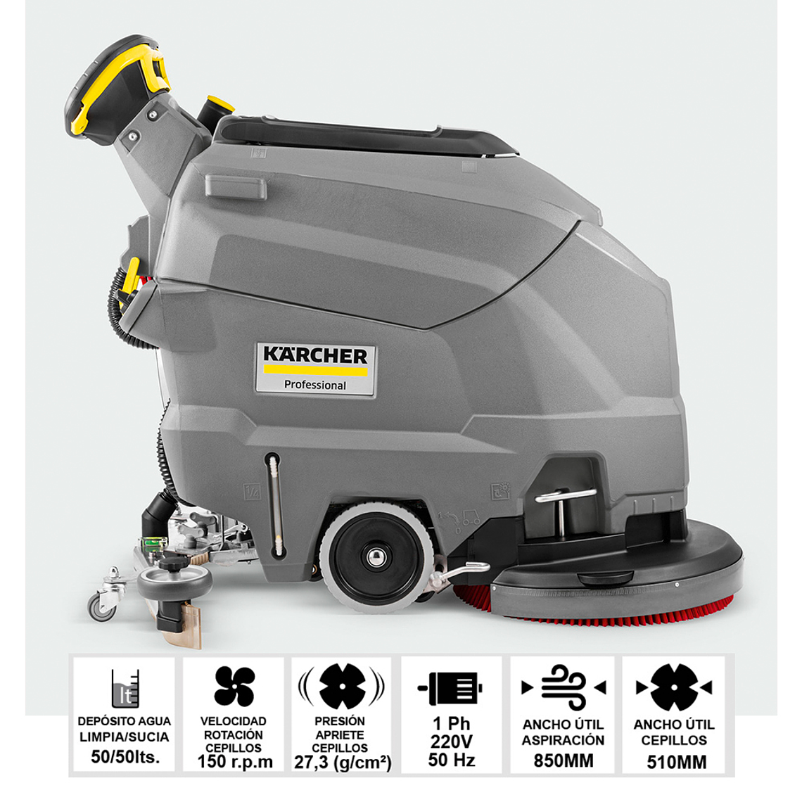 VACUOLAVADORA  BD 50/50 C Ep KARCHER 3