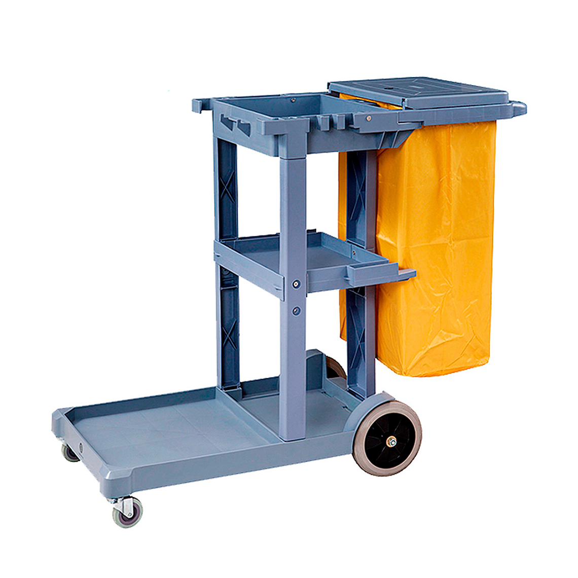 CARRO PORTA UTILES JANITOR CON TAPA Y BOLSA SOIN 1