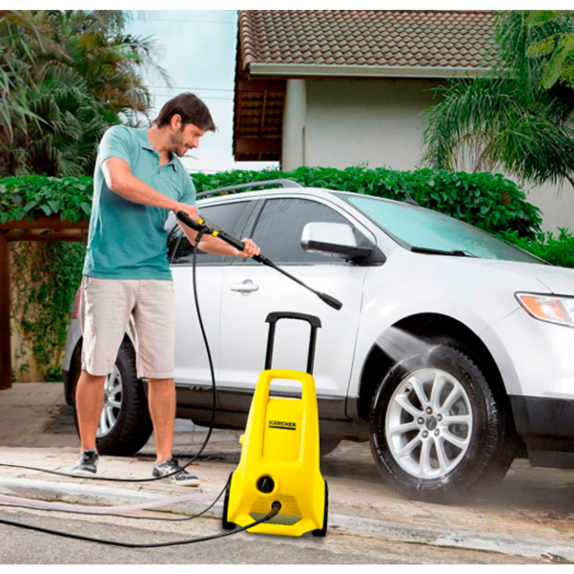 HIDROLAVADORA HOME GARDEN K3 COMFORT KARCHER 5