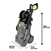 HIDROLAVADORA DE ALTA PRESION HD 4/10 KARCHER 2