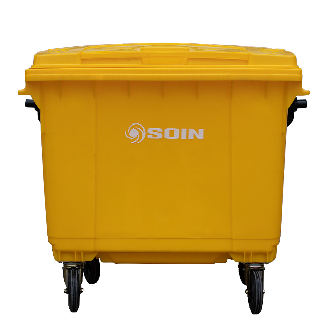CONTENEDOR DE BASURA CON RUEDAS 660 L SOIN 5