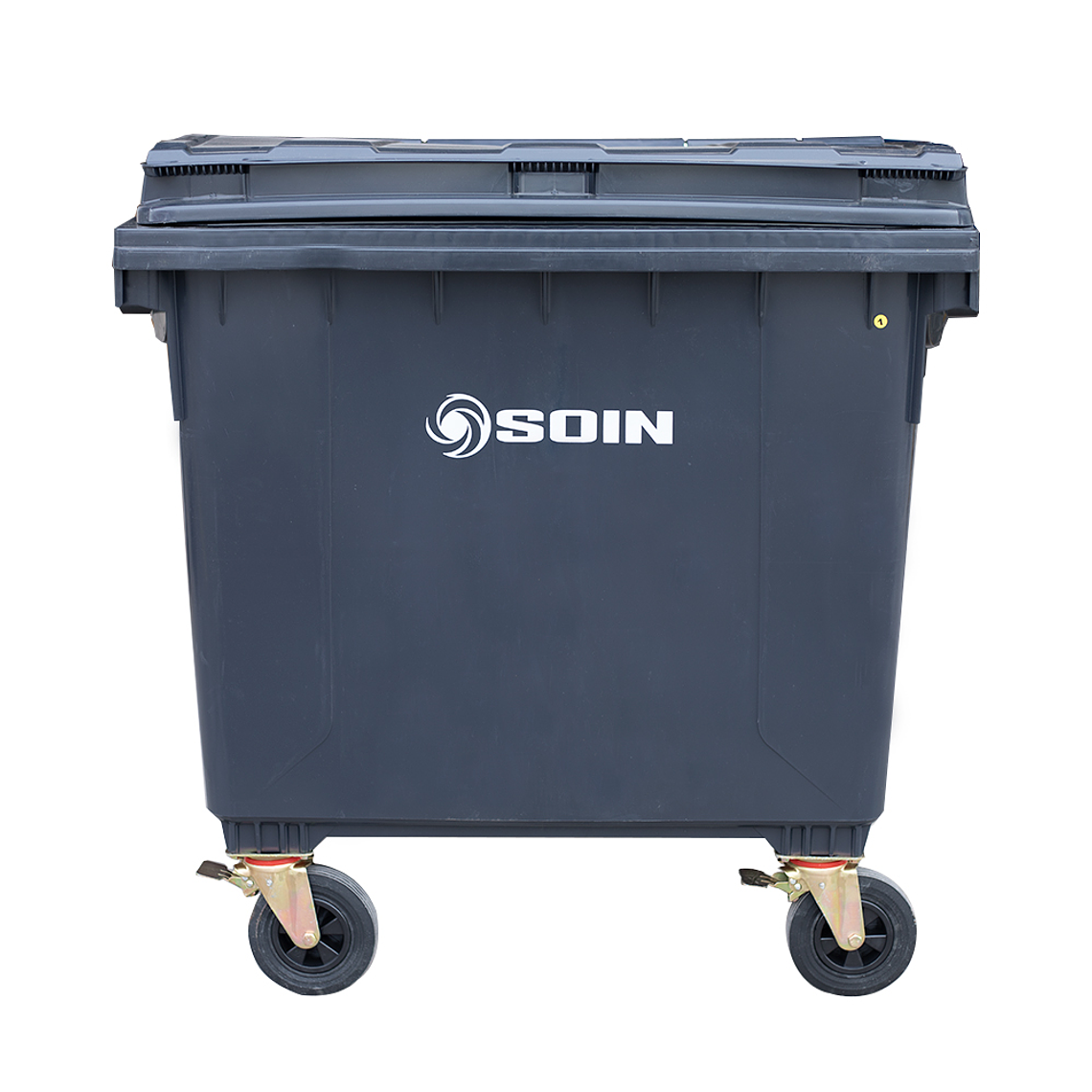 CONTENEDOR DE BASURA CON RUEDAS 1100 L 7