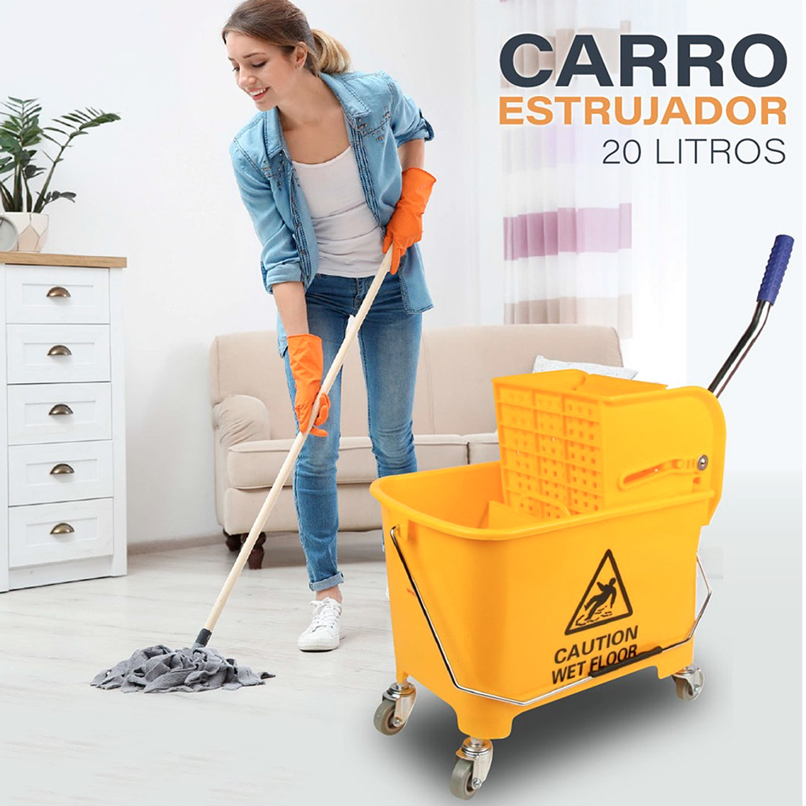 CARRO ESTRUJADOR DE 20 L SOIN 3