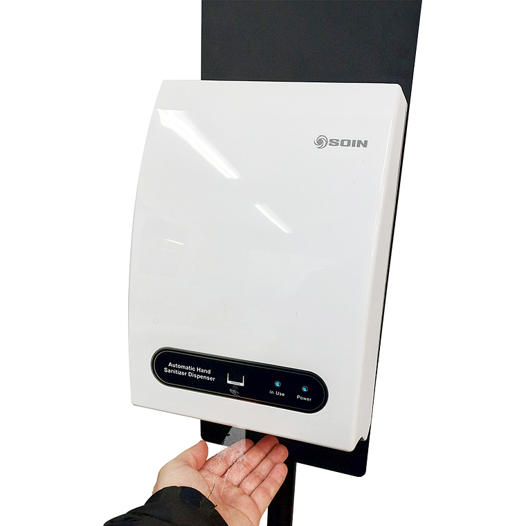 TOTEM SANITIZADOR DE MANOS AUTO 1800 ML SOIN 3