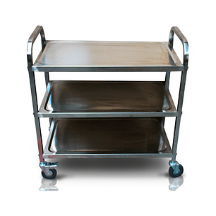 CARRO ACERO INOXIDABLE - 45x90x85cm