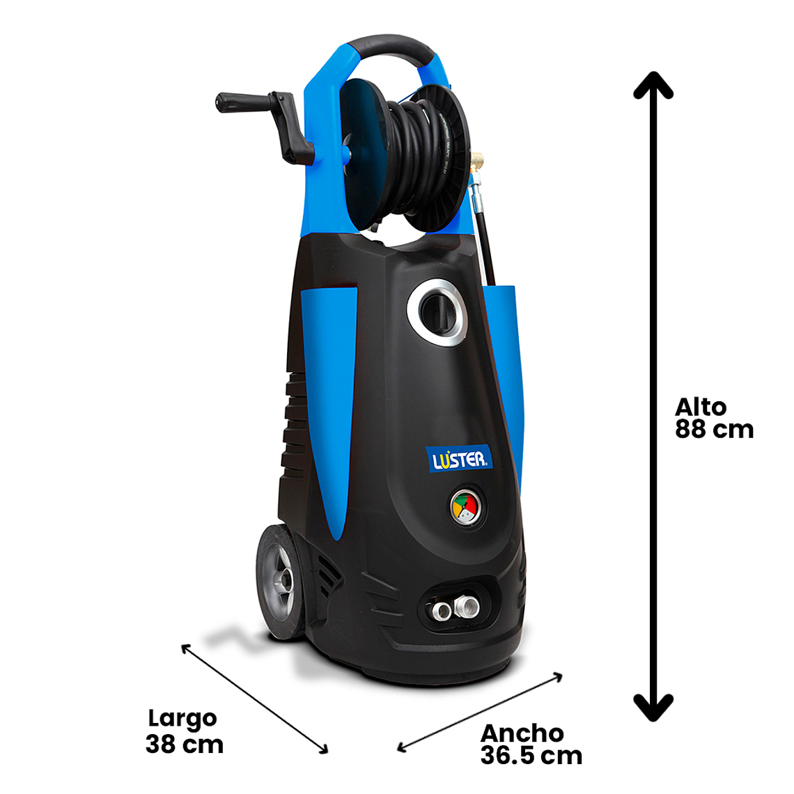 HIDROLAVADORA 2.5kw 195 bar LUSTER 2