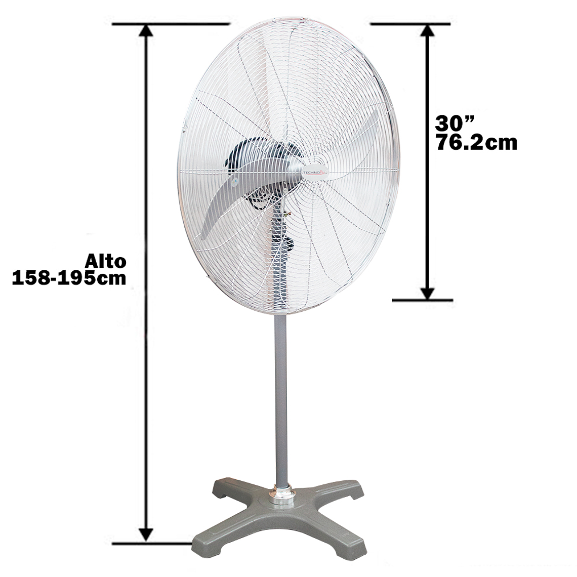 VENTILADOR DE PEDESTAL 30