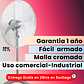 VENTILADOR DE PEDESTAL 30