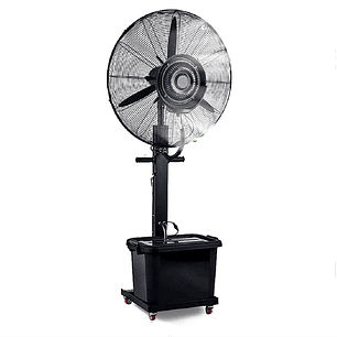 VENTILADOR DE PEDESTAL CON NEBULIZADOR 26